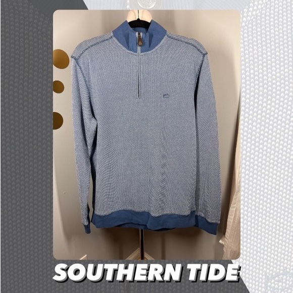 Southern Tide Other - EUC Southern Tide 1/4 Zip Sweater